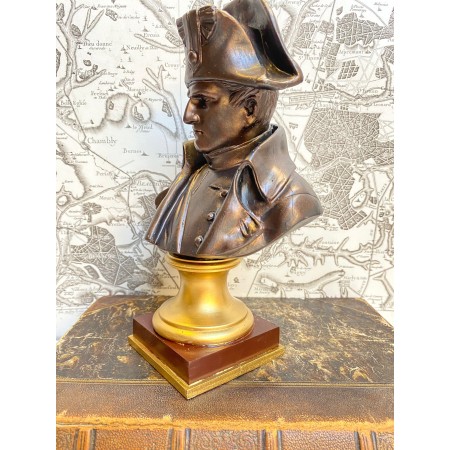 Buste Napoléon par Pinedo (patine bronze)