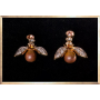 Boucles d'Oreilles Abeilles